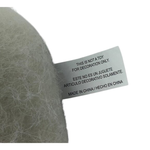 Green Mushroom Gnome Plush Stuffed 12.5" White Buttons Spring Decor - Picture 4 of 7